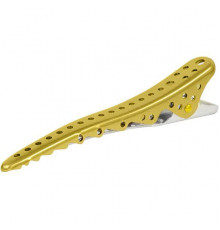 Комплект зажимов Shark Clip (2 штуки), золотой, YS-Shark clip gold metal